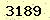請輸入此驗證碼 : 3189