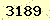 請輸入此驗證碼 : 3189