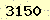請輸入此驗證碼 : 3150