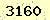 請輸入此驗證碼 : 3160