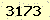 請輸入此驗證碼 : 3173