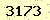 請輸入此驗證碼 : 3173