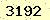 請輸入此驗證碼 : 3192