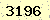 請輸入此驗證碼 : 3196
