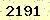 請輸入此驗證碼 : 2191
