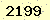 請輸入此驗證碼 : 2199