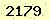 請輸入此驗證碼 : 2179
