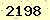 請輸入此驗證碼 : 2198
