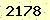 請輸入此驗證碼 : 2178