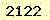 請輸入此驗證碼 : 2122
