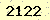 請輸入此驗證碼 : 2122