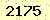 請輸入此驗證碼 : 2175