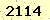 請輸入此驗證碼 : 2114