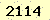 請輸入此驗證碼 : 2114