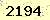請輸入此驗證碼 : 2194