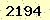 請輸入此驗證碼 : 2194