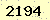 請輸入此驗證碼 : 2194