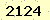 請輸入此驗證碼 : 2124