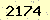 請輸入此驗證碼 : 2174