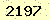 請輸入此驗證碼 : 2197