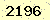 請輸入此驗證碼 : 2196