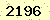 請輸入此驗證碼 : 2196