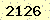 請輸入此驗證碼 : 2126