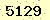 請輸入此驗證碼 : 5129