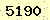 請輸入此驗證碼 : 5190