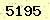 請輸入此驗證碼 : 5195