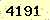 請輸入此驗證碼 : 4191