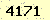請輸入此驗證碼 : 4171