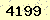 請輸入此驗證碼 : 4199