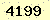 請輸入此驗證碼 : 4199