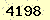 請輸入此驗證碼 : 4198