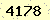 請輸入此驗證碼 : 4178