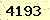 請輸入此驗證碼 : 4193