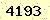請輸入此驗證碼 : 4193