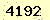 請輸入此驗證碼 : 4192