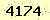 請輸入此驗證碼 : 4174