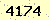 請輸入此驗證碼 : 4174