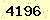 請輸入此驗證碼 : 4196