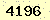 請輸入此驗證碼 : 4196