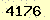 請輸入此驗證碼 : 4176