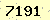 請輸入此驗證碼 : 7191