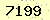 請輸入此驗證碼 : 7199