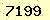請輸入此驗證碼 : 7199