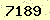請輸入此驗證碼 : 7189