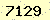請輸入此驗證碼 : 7129