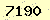請輸入此驗證碼 : 7190